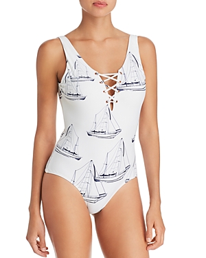 6 SHORE ROAD 6 SHORE ROAD BY POOJA OCEAN ONE PIECE SWIMSUIT,1121O