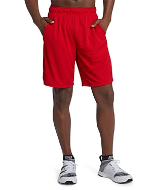 Nike Men's Dry Training 9" Shorts In Red