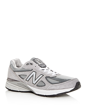 NEW BALANCE MEN'S 990V4 LACE UP SNEAKERS,M990GL4