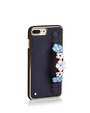kate spade new york Floral iPhone 7/8 Plus Case with Hand Strap |  Bloomingdale's