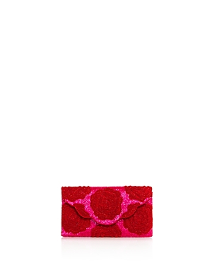 FROM ST XAVIER ROSIE BEADED CONVERTIBLE CLUTCH,FSX2S18134