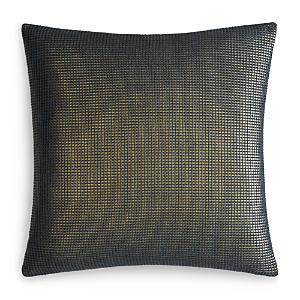 Frette Darlington Decorative Pillow, 20 X 20 In Black/blue