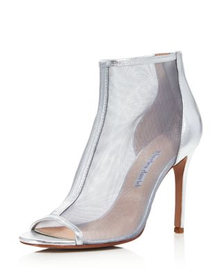 charles david open toe booties