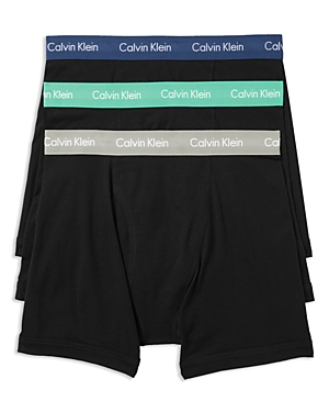 CALVIN KLEIN COTTON STRETCH BOXER BRIEFS, PACK OF 3,NU2666