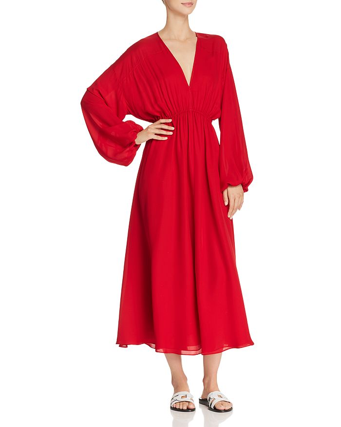 Elizabeth and James Norma Silk Caftan Dress Bloomingdale s