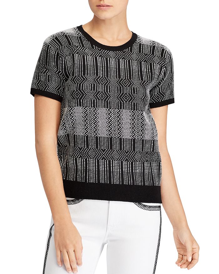 Ralph Lauren - Geometric-Print Sweater