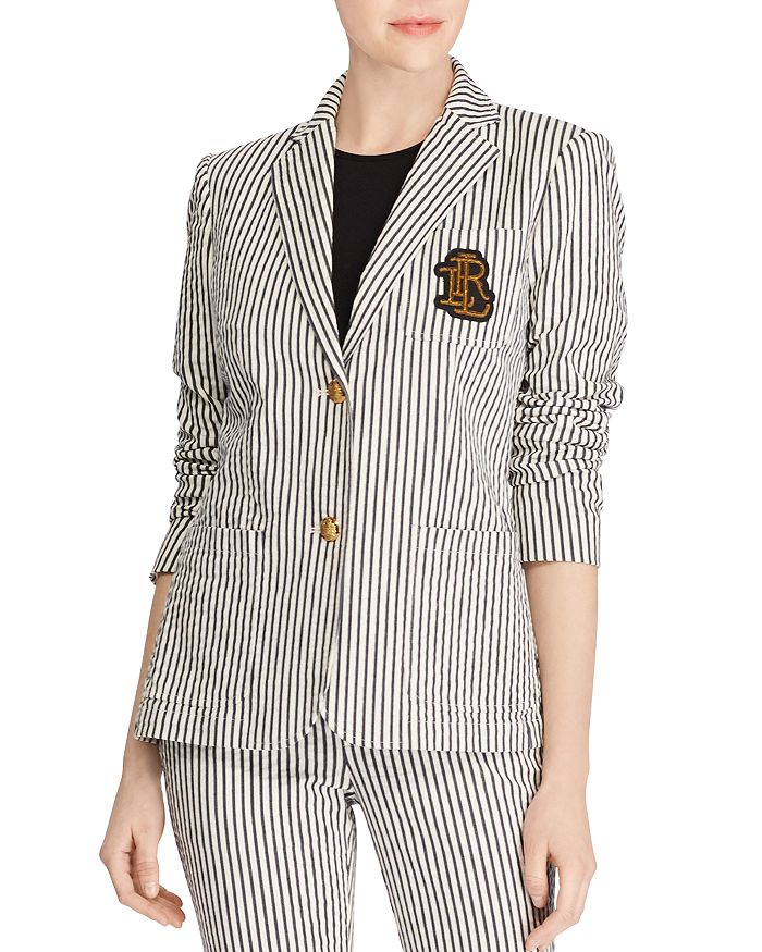 Ralph lauren monogram blazer online