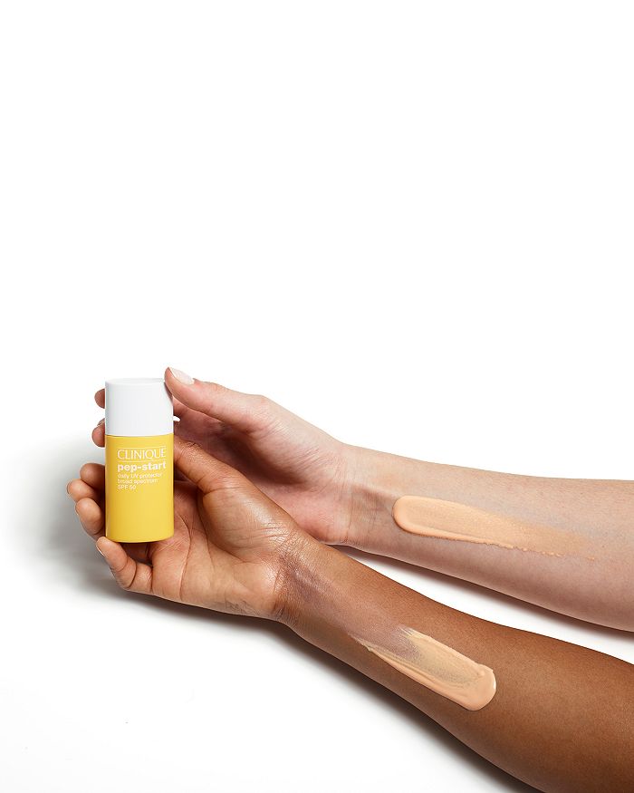 Clinique Pep-start Daily Uv Protector Face Sunscreen Spf 50 1 oz/ 30 ml