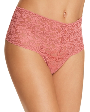 Hanky Panky 'retro' Thong In Pink Sand