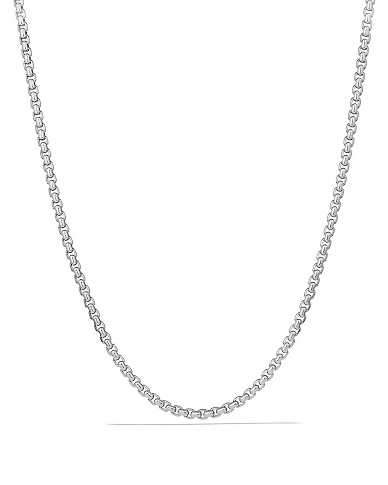 David Yurman Large Box Chain Necklace 4.8mm, 22