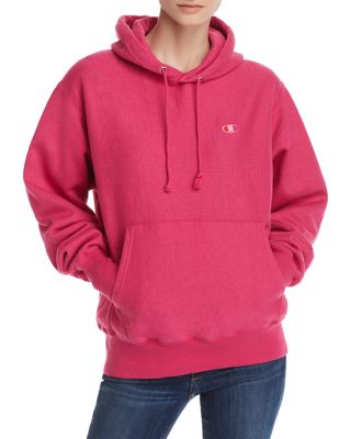 Neon pink champion hoodie new arrivals