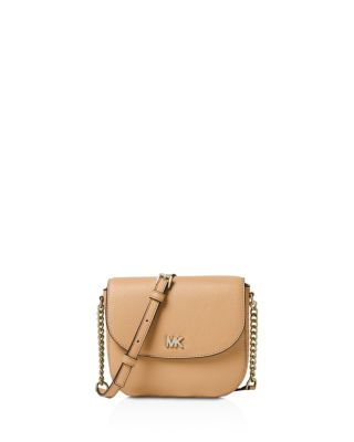 michael michael kors half dome leather crossbody bag