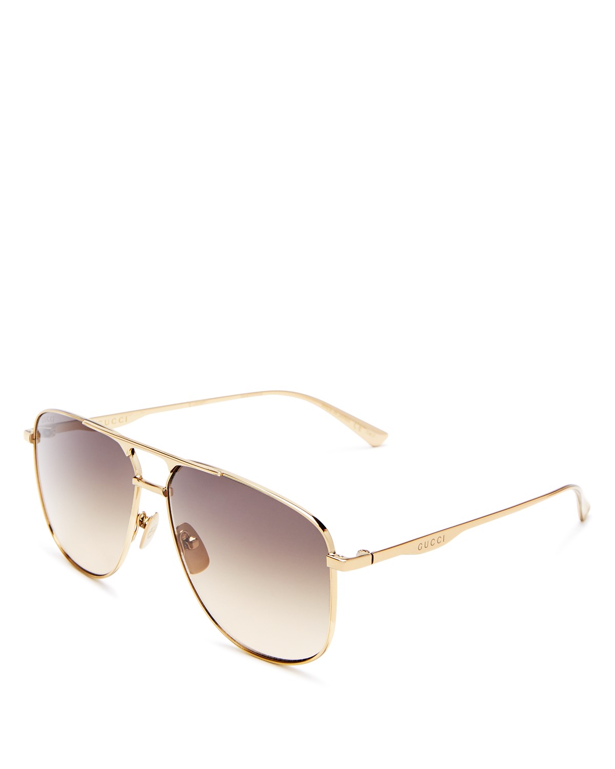 Brow Bar Aviator Sunglasses, 64mm
