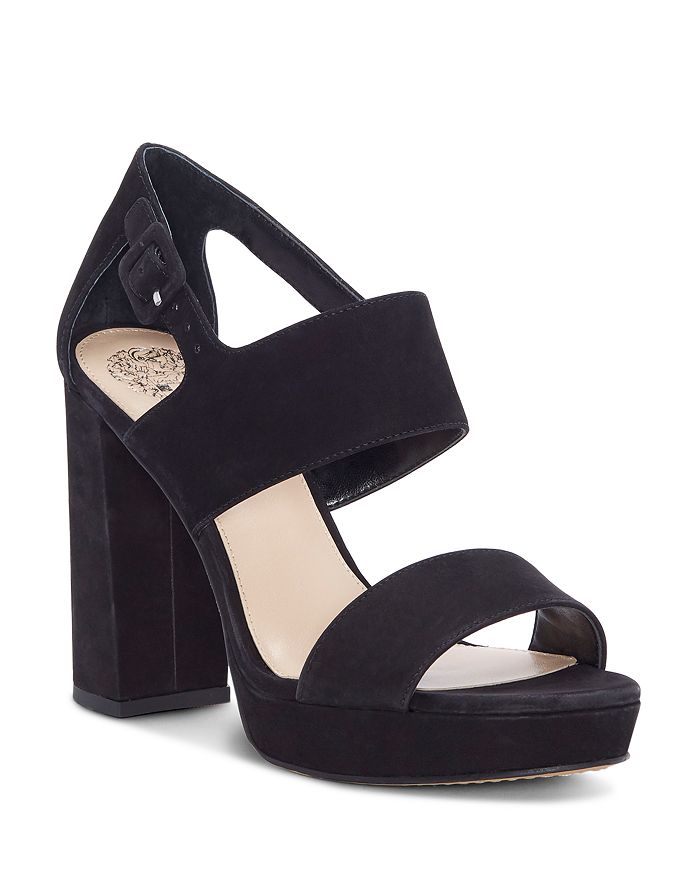 VINCE CAMUTO Women's Jayvid Suede Platform Sandals | Bloomingdale's