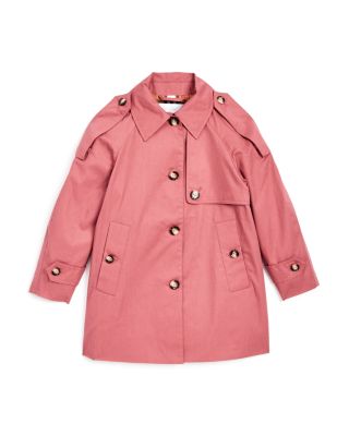 burberry trench coat kids pink
