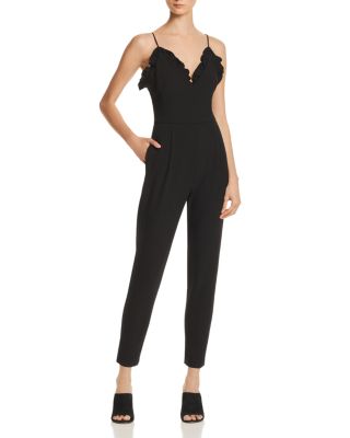 black halo jumpsuit bloomingdales