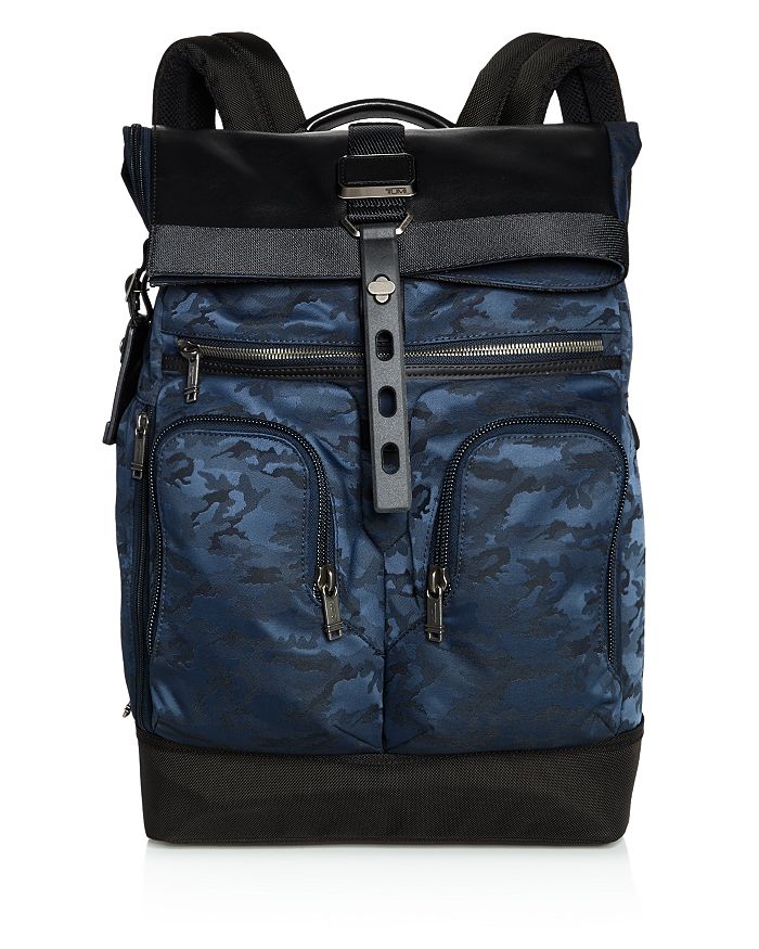 Tumi London Rolltop Backpack 100 Exclusive In Navy Camo ModeSens