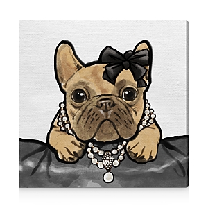 OLIVER GAL GLAM FRENCHIE WALL ART, 24 X 24,21346 24X24 CANV XHD