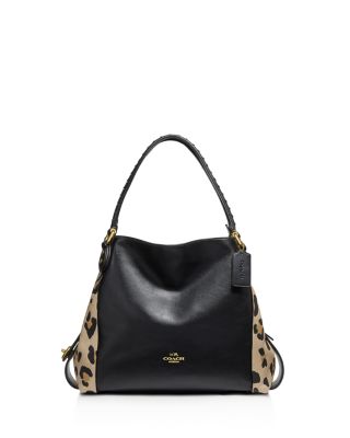 coach leopard edie 31 shoulder bag