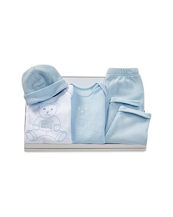 Ralph Lauren Boys' Polo Bear 4-Piece Gift Set - Baby | Bloomingdale's