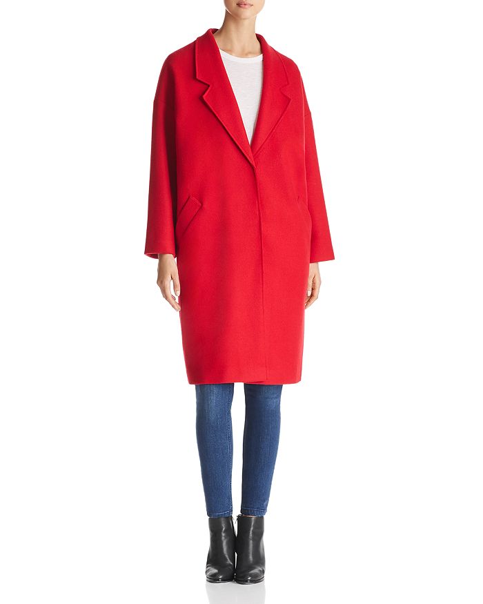 KENDALL + KYLIE KENDALL AND KYLIE DROP SHOULDER COAT,R2211