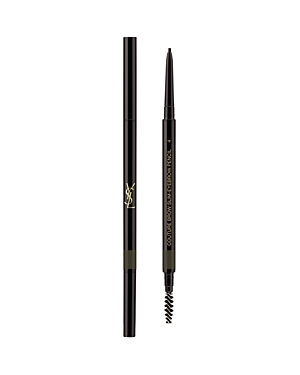 Saint Laurent Couture Brow Slim Eyebrow Pencil In 04 Brun Granite-medium Ash