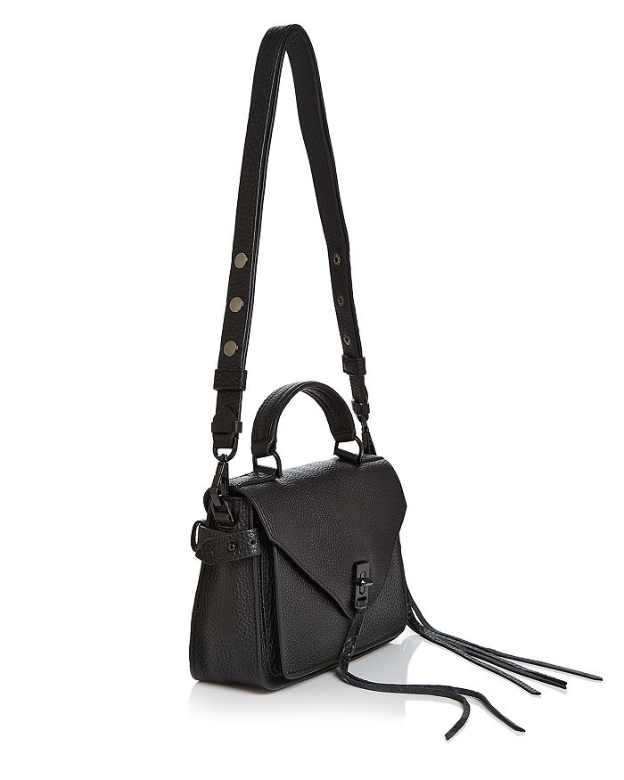 REBECCA MINKOFF SMALL DARREN LEATHER MESSENGER BAG