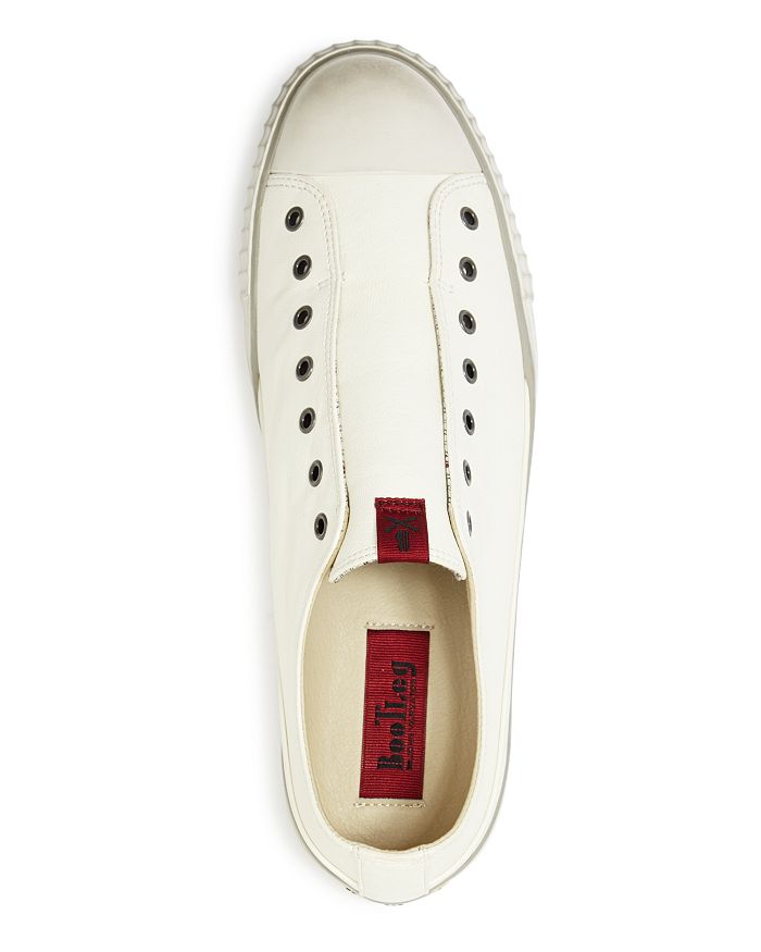 John Varvatos Men's Laceless Low top Leather Sneakers In John Varvatos Men's Laceless Low top Leather Sneakers In