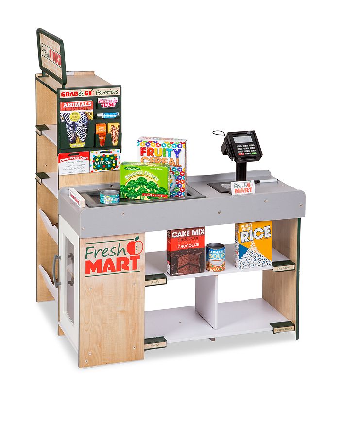 Melissa & Doug Fresh Mart Grocery Store Accessories Set - Ages 3+ In No Color