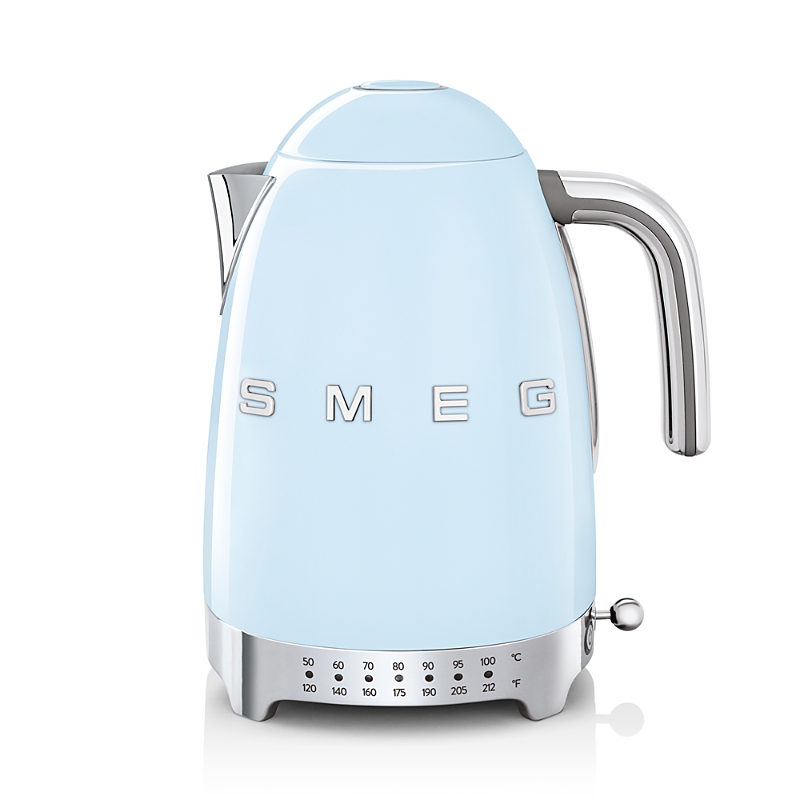 Smeg Klf04 Retro Variable Temperature Kettle In Blue