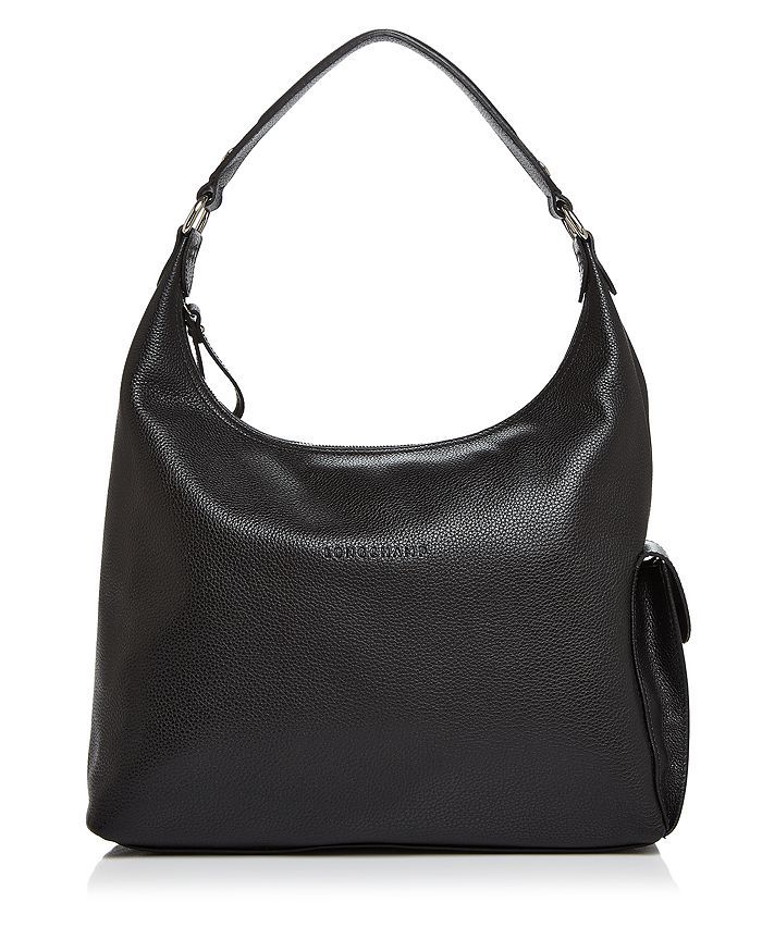 Longchamp Le Foulonne Large Leather Hobo | Bloomingdale's