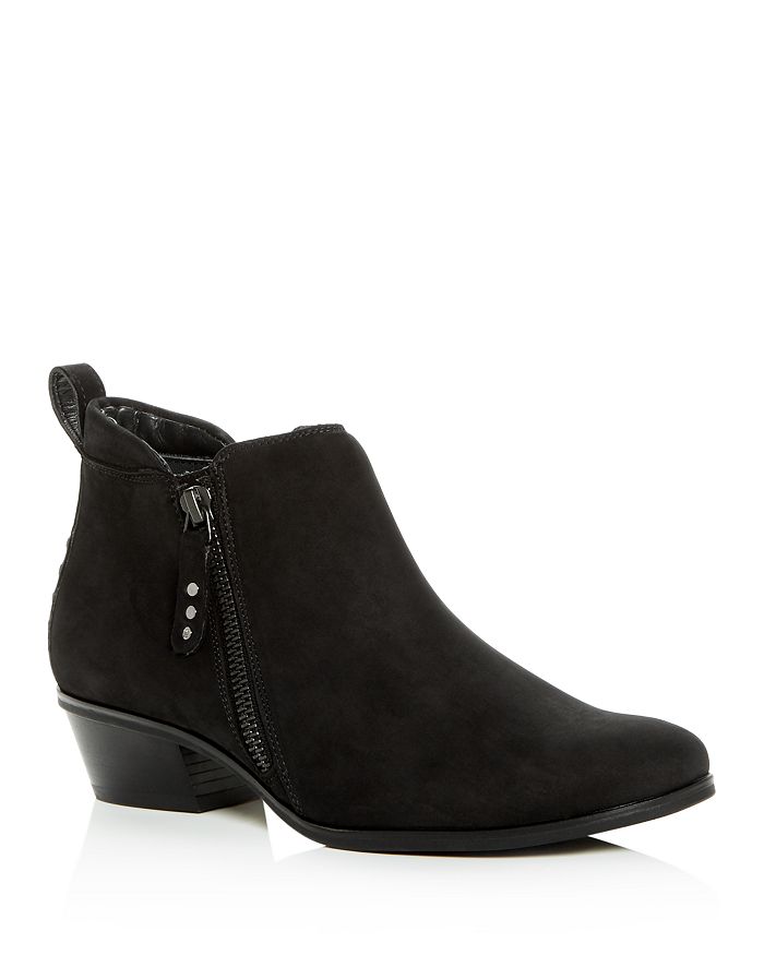 Paul Green Women s Travis Nubuck Leather Low Heel Booties