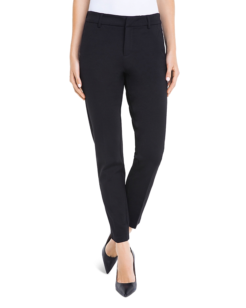 Liverpool Los Angeles Liverpool Slim-leg Pants In Black