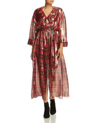 alice and olivia wrap dress