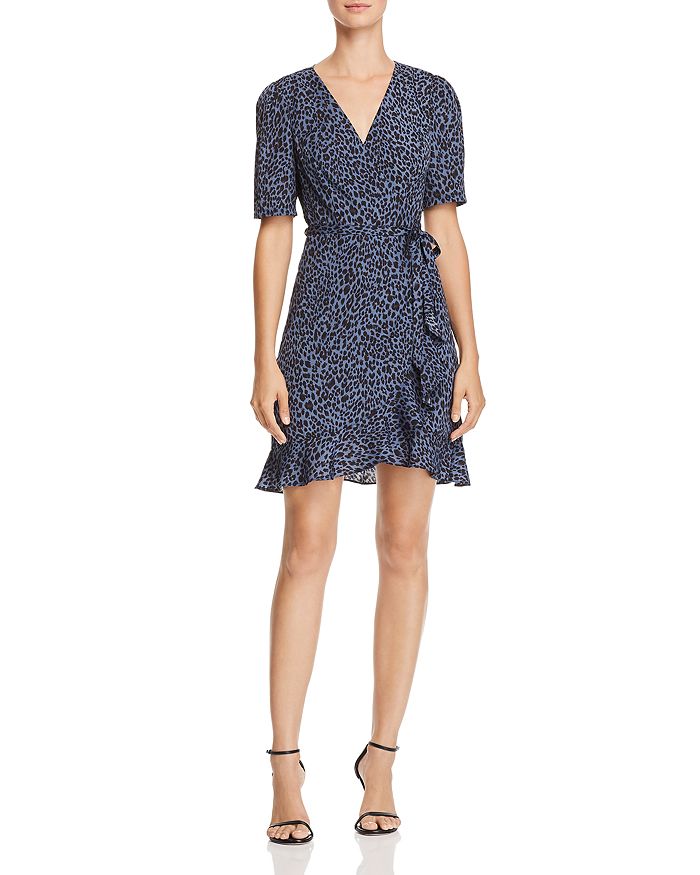 Aqua top leopard dress
