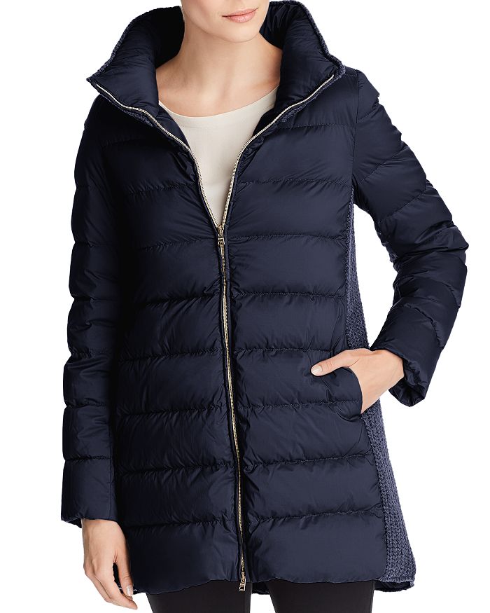 Herno mixed top media coat