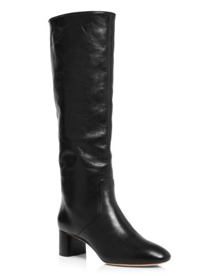 womens knee high heeled boots
