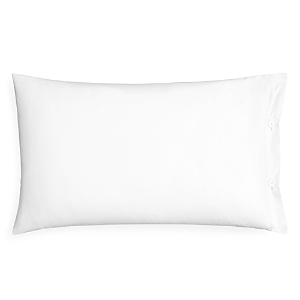 Gingerlily Silk Filled Pillow, Queen In White