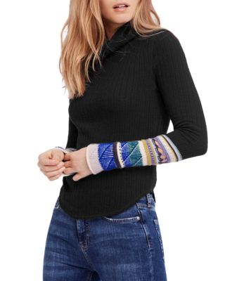 free people mixed up cuff thermal