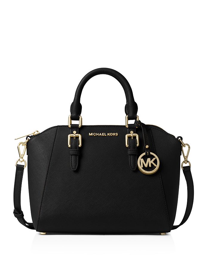 MICHAEL Michael Kors Ciara Medium Leather Messenger Bag | Bloomingdale's