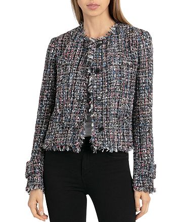 Bagatelle Cropped Tweed Jacket | Bloomingdale's