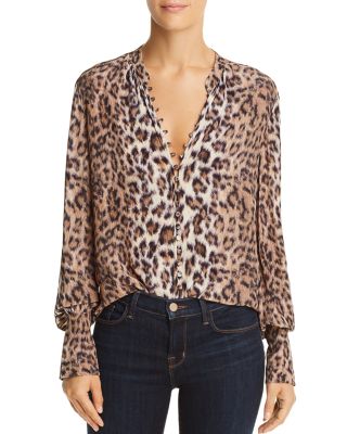 joie leopard top