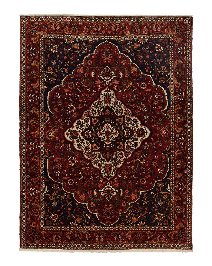 Bloomingdale's Solo Rugs Bakhtiari Jovena Hand-knotted Area Rug, 9'0 X 12'2 In Red