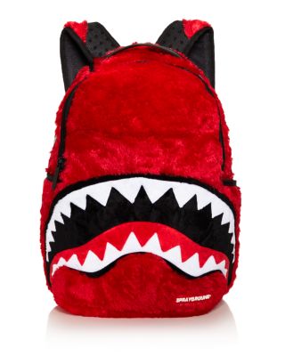 Shop Sprayground Faux Fur PVC Clothing Logo Backpacks by フォーリーフ