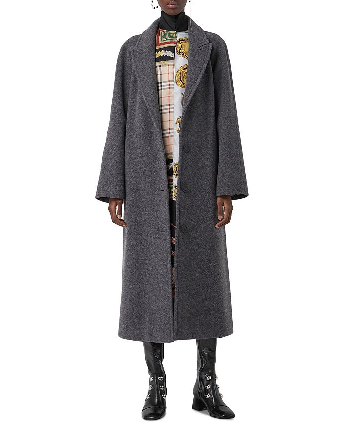 Burberry ellerton long top coat