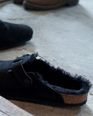 Women's Boston Shearling Clogs