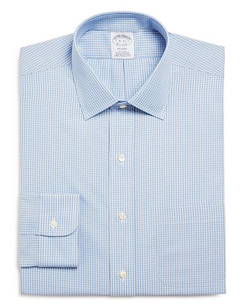 Brooks Brothers Gingham Classic Fit Dress Shirt | Bloomingdale's