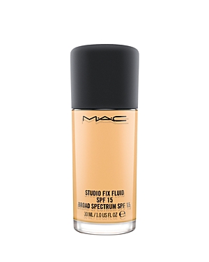 Mac Studio Fix Fluid Spf 15 Foundation In Nc38 (medium Beige With Peach Undertone)