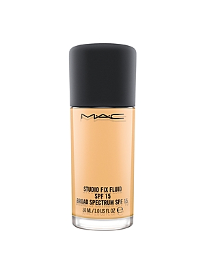 Mac Studio Fix Fluid Spf 15 Foundation In Nc38 (medium Beige With Peach Undertone)