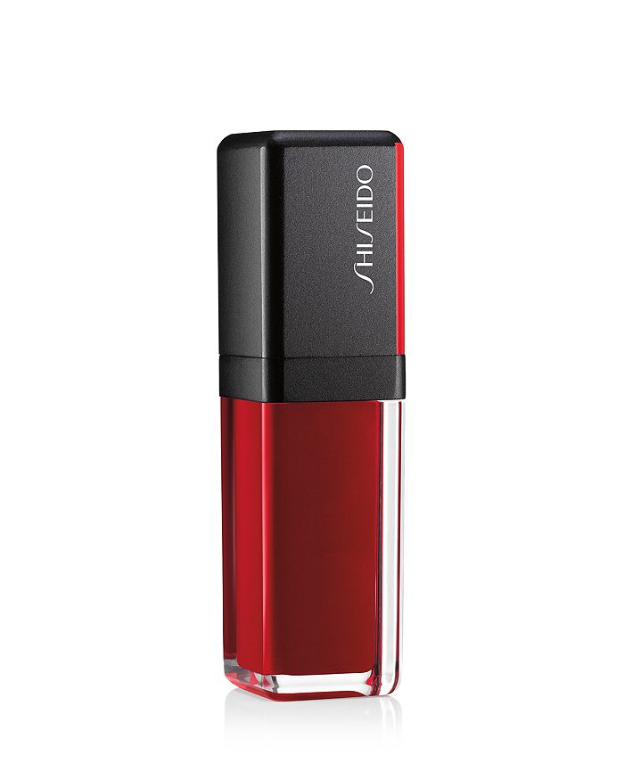 Shiseido Lacquerink Lip Shine In 307  Scarlet Glare